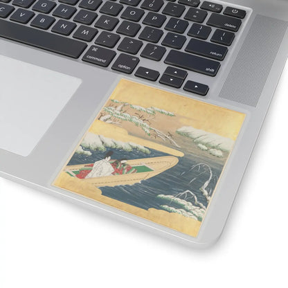 Tosa Mitsusada - The Tale of Genji (Genji Monogatari) - 17th century v9 - STICKER Vinyl Kiss-Cut Decal