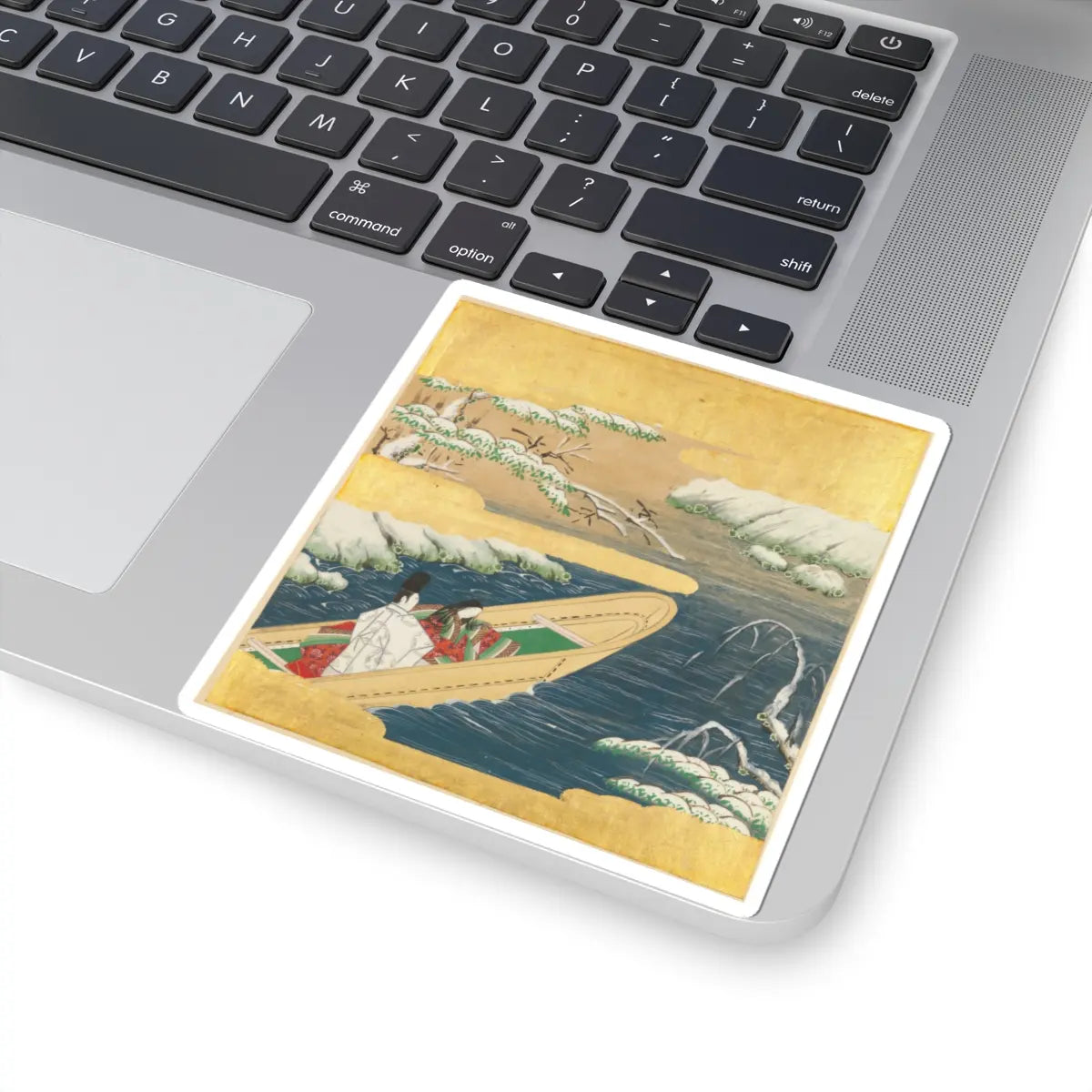 Tosa Mitsusada - The Tale of Genji (Genji Monogatari) - 17th century v9 - STICKER Vinyl Kiss-Cut Decal