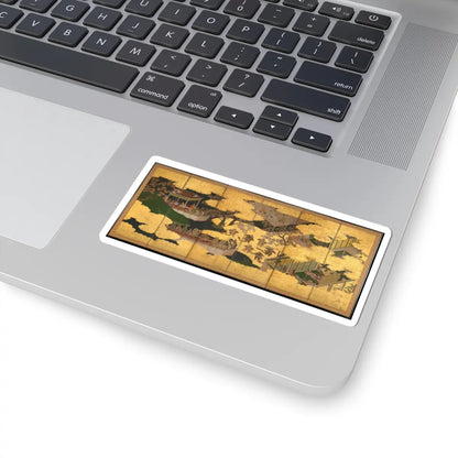 Tosa Mitsuyoshi - “Butterflies” - late 16th–early 17th century v1 - STICKER Vinyl Kiss-Cut Decal