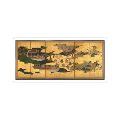 Tosa Mitsuyoshi - “Butterflies” - late 16th–early 17th century v1 - STICKER Vinyl Kiss-Cut Decal