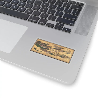 Tosa Mitsuyoshi - “Butterflies” - late 16th–early 17th century v1 - STICKER Vinyl Kiss-Cut Decal