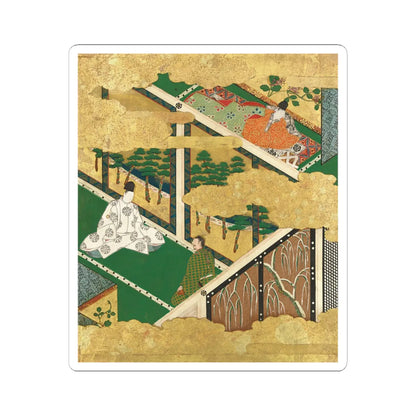 Tosa Mitsuyoshi - “The Oak Tree” - late 16th–early 17th century v1 - STICKER Vinyl Kiss-Cut Decal