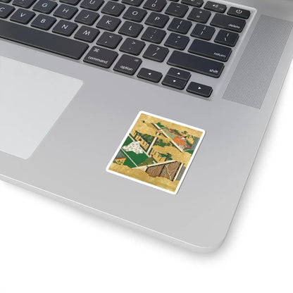 Tosa Mitsuyoshi - “The Oak Tree” - late 16th–early 17th century v1 - STICKER Vinyl Kiss-Cut Decal