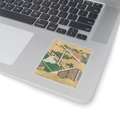 Tosa Mitsuyoshi - “The Oak Tree” - late 16th–early 17th century v1 - STICKER Vinyl Kiss-Cut Decal