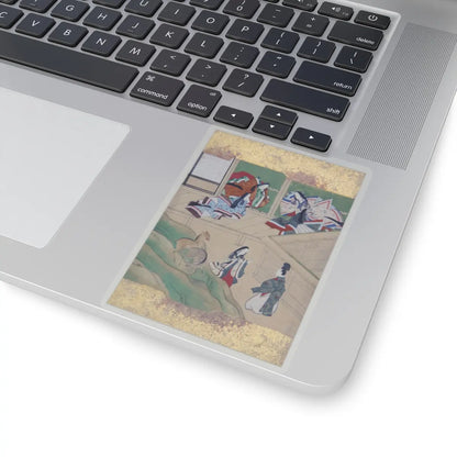 Tosa School - Scenes from Tales of Ise (Ise monogatari) - late 18th century - STICKER Vinyl Kiss-Cut Decal