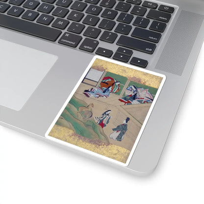 Tosa School - Scenes from Tales of Ise (Ise monogatari) - late 18th century - STICKER Vinyl Kiss-Cut Decal