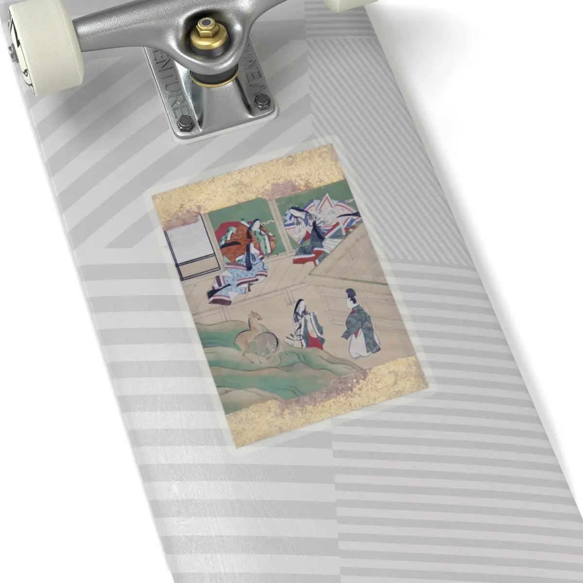 Tosa School - Scenes from Tales of Ise (Ise monogatari) - late 18th century - STICKER Vinyl Kiss-Cut Decal