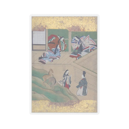Tosa School - Scenes from Tales of Ise (Ise monogatari) - late 18th century - STICKER Vinyl Kiss-Cut Decal