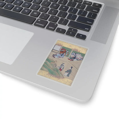 Tosa School - Scenes from Tales of Ise (Ise monogatari) - late 18th century - STICKER Vinyl Kiss-Cut Decal