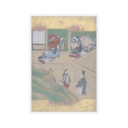 Tosa School - Scenes from Tales of Ise (Ise monogatari) - late 18th century - STICKER Vinyl Kiss-Cut Decal