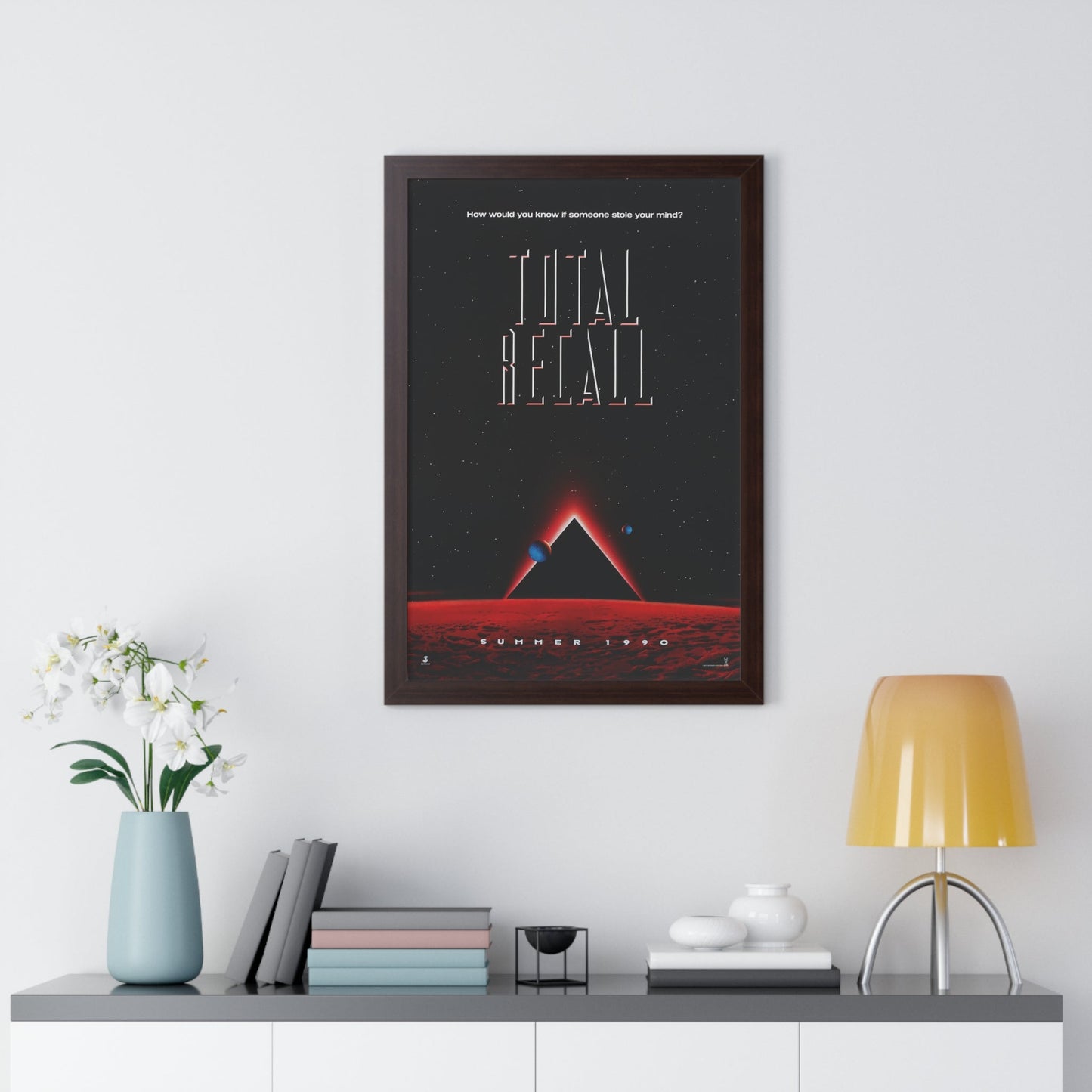 TOTAL RECALL 1990 - Framed Movie Poster-The Sticker Space