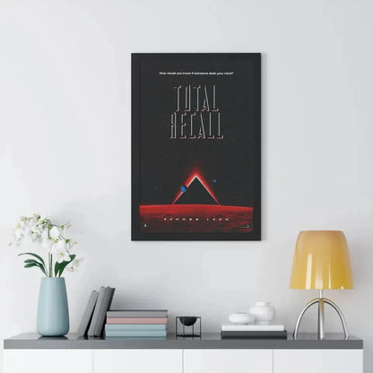 TOTAL RECALL 1990 - Framed Movie Poster - The Sticker Space