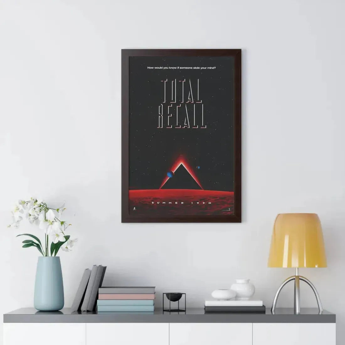 TOTAL RECALL 1990 - Framed Movie Poster - The Sticker Space