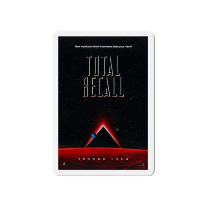 TOTAL RECALL 1990 Movie Poster - Refrigerator Magnet 5 Inch Die-Cut - The Sticker Space