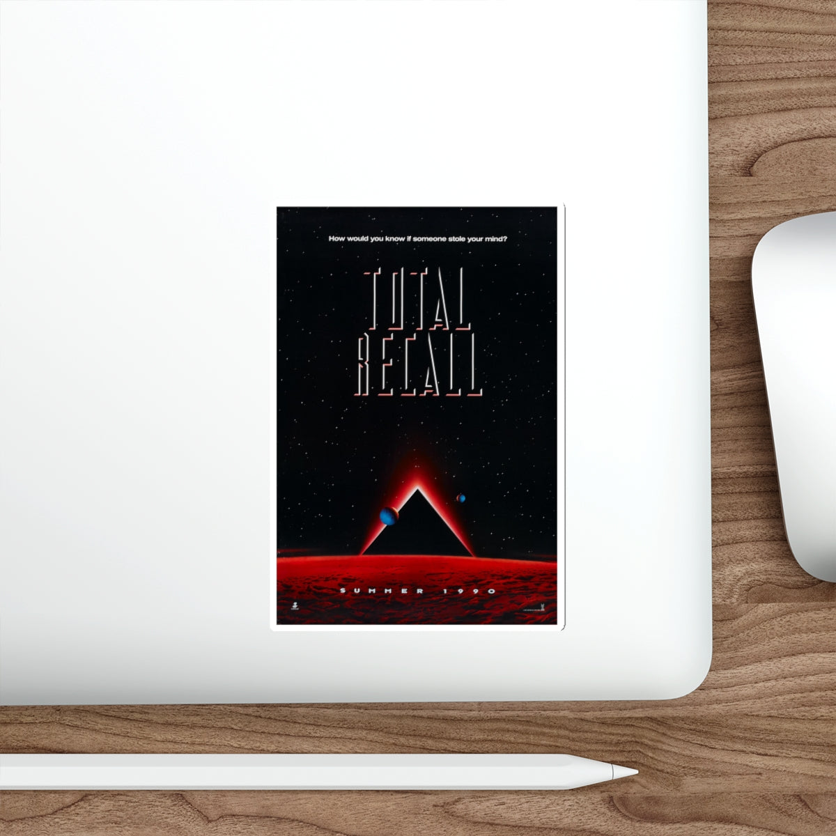 TOTAL RECALL 1990 Movie Poster STICKER Vinyl Die-Cut Decal-The Sticker Space