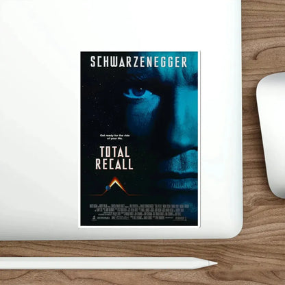Total Recall 1990 Movie Poster STICKER Vinyl Die-Cut Decal - The Sticker Space