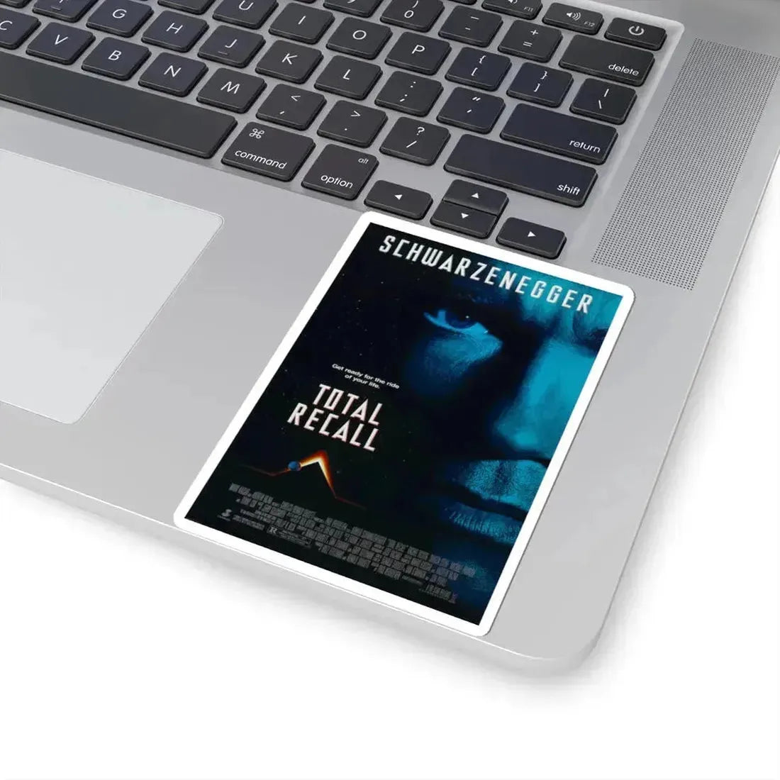 Total Recall 1990 Movie Poster - STICKER Vinyl Kiss-Cut Decal - The Sticker Space