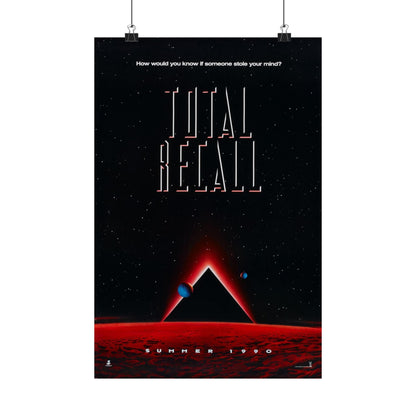 TOTAL RECALL 1990 - Paper Movie Poster-12″ x 18″-The Sticker Space