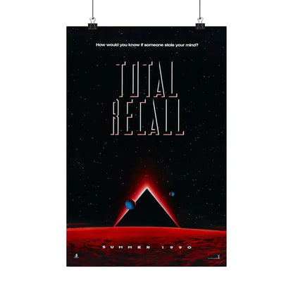 TOTAL RECALL 1990 - Paper Movie Poster 12″ x 18″ Matte - The Sticker Space