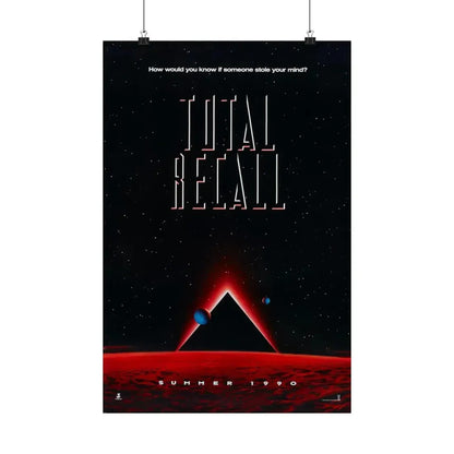 TOTAL RECALL 1990 - Paper Movie Poster 16″ x 24″ Matte - The Sticker Space