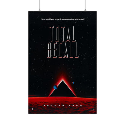 TOTAL RECALL 1990 - Paper Movie Poster-24″ x 36″-The Sticker Space