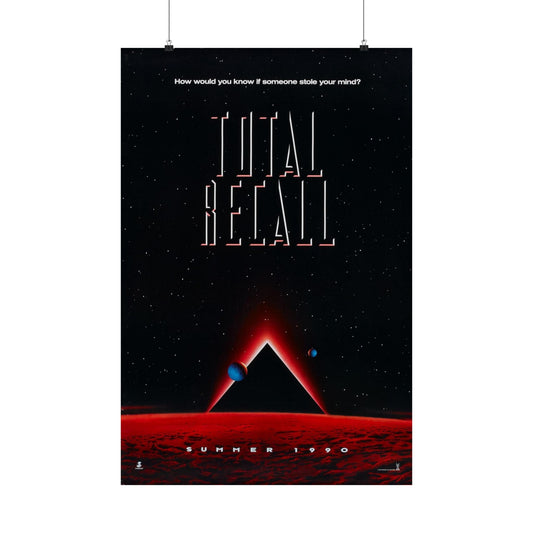 TOTAL RECALL 1990 - Paper Movie Poster-24″ x 36″-The Sticker Space