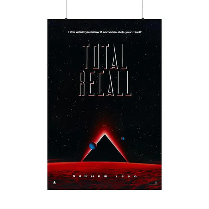 TOTAL RECALL 1990 - Paper Movie Poster 36" x 54" Matte - The Sticker Space