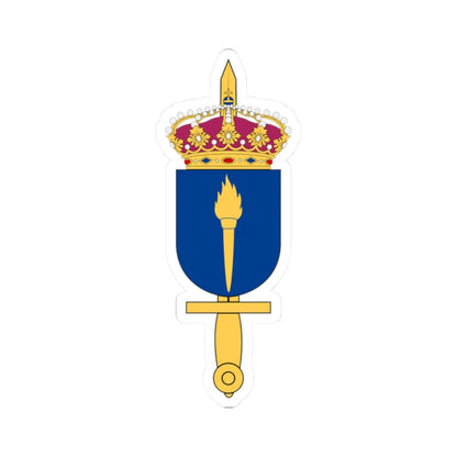 Totalförsvarets forskningsinstitut vapen (Sweden) (Coat of Arms) STICKER Vinyl Kiss-Cut Decal 2 Inch White - The Sticker Space