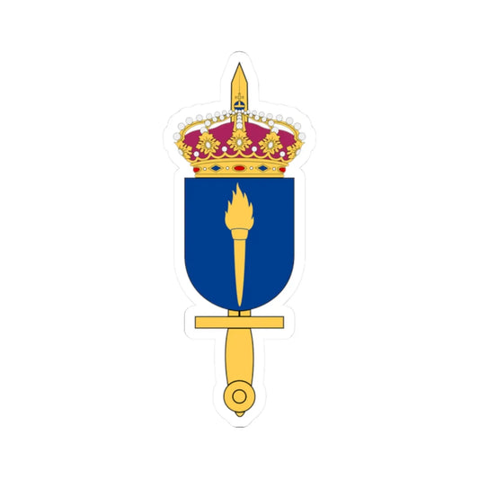 Totalförsvarets forskningsinstitut vapen (Sweden) (Coat of Arms) STICKER Vinyl Kiss-Cut Decal 2 Inch White - The Sticker Space