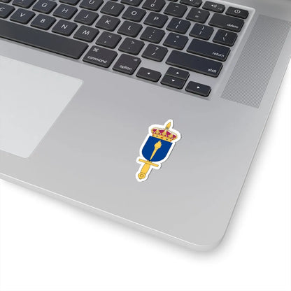 Totalförsvarets forskningsinstitut vapen (Sweden) (Coat of Arms) STICKER Vinyl Kiss-Cut Decal - The Sticker Space