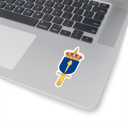 Totalförsvarets forskningsinstitut vapen (Sweden) (Coat of Arms) STICKER Vinyl Kiss-Cut Decal - The Sticker Space