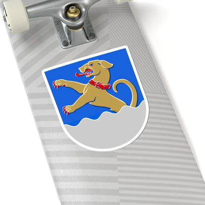 Tottijärvi.vaakuna (Finland) (Coat of Arms) STICKER Vinyl Kiss-Cut Decal - The Sticker Space