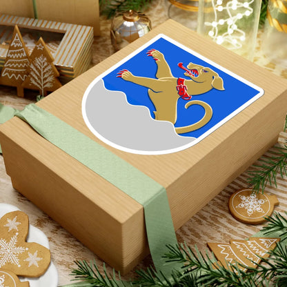 Tottijärvi.vaakuna (Finland) (Coat of Arms) STICKER Vinyl Kiss-Cut Decal - The Sticker Space