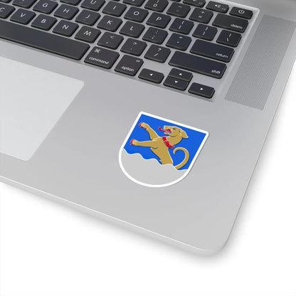 Tottijärvi.vaakuna (Finland) (Coat of Arms) STICKER Vinyl Kiss-Cut Decal - The Sticker Space