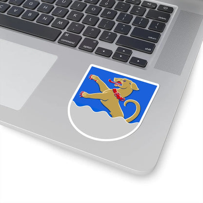 Tottijärvi.vaakuna (Finland) (Coat of Arms) STICKER Vinyl Kiss-Cut Decal - The Sticker Space