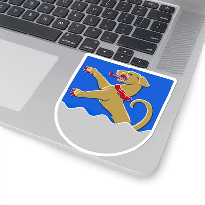 Tottijärvi.vaakuna (Finland) (Coat of Arms) STICKER Vinyl Kiss-Cut Decal - The Sticker Space