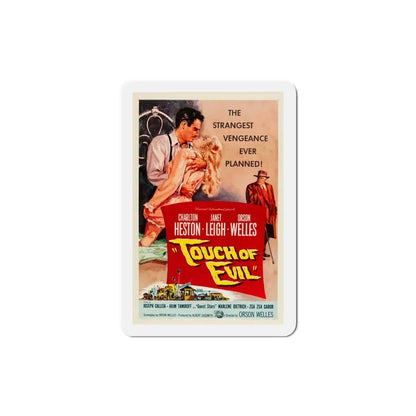 Touch of Evil 1958 Movie Poster Refrigerator Magnet 4 Inch - The Sticker Space
