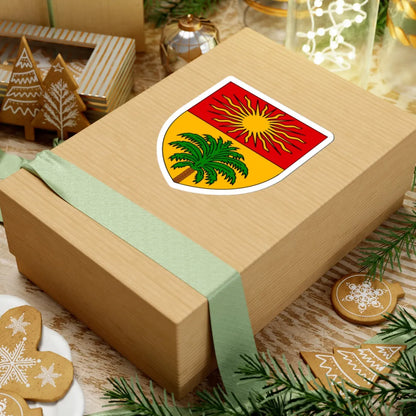 Touggourt Coat of Arms French Algeria (Algeria) (Coat of Arms) STICKER Vinyl Kiss-Cut Decal - The Sticker Space