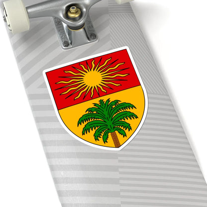 Touggourt Coat of Arms French Algeria (Algeria) (Coat of Arms) STICKER Vinyl Kiss-Cut Decal - The Sticker Space