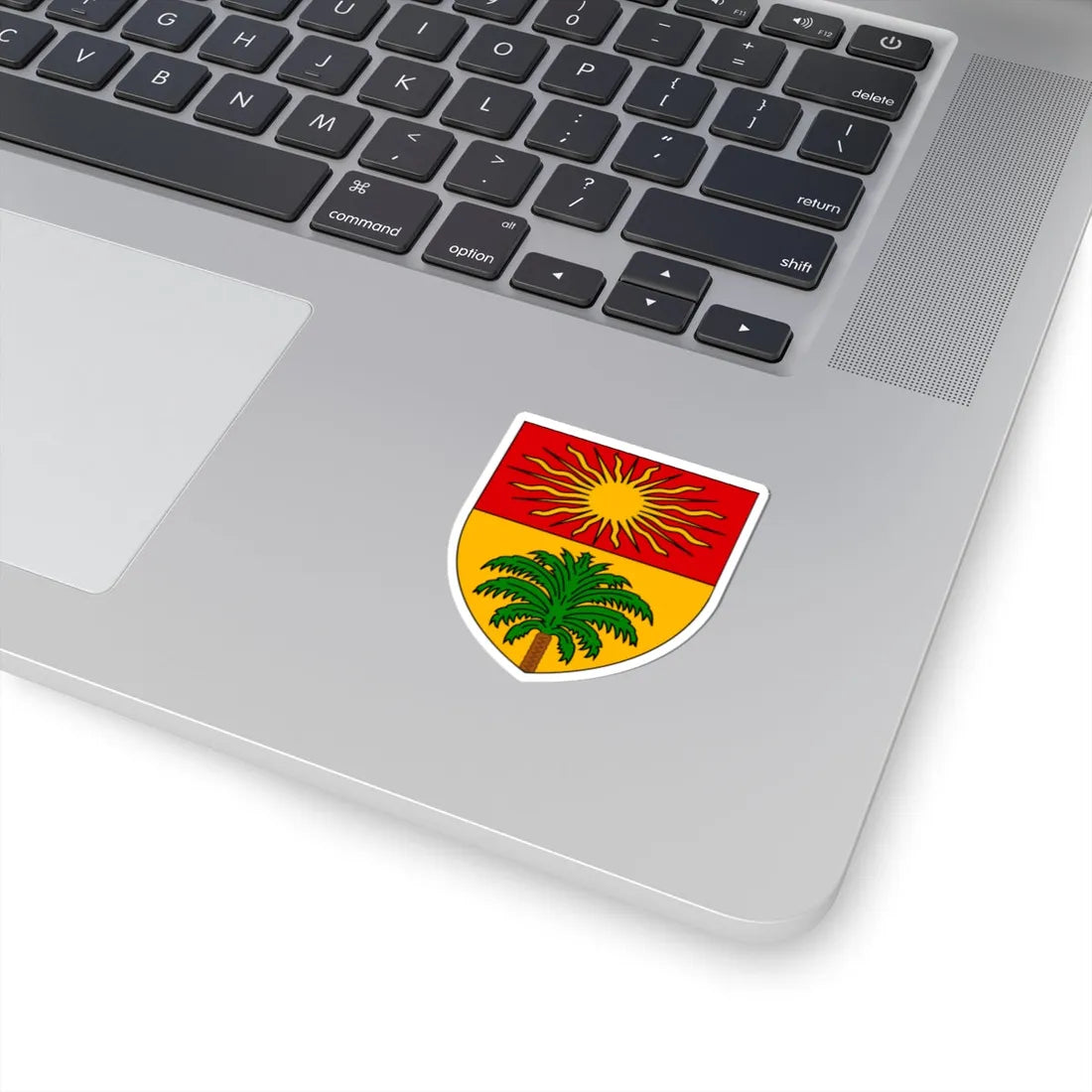 Touggourt Coat of Arms French Algeria (Algeria) (Coat of Arms) STICKER Vinyl Kiss-Cut Decal - The Sticker Space