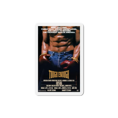 Tough Enough 1983 Movie Poster Refrigerator Magnet 3 Inch - The Sticker Space