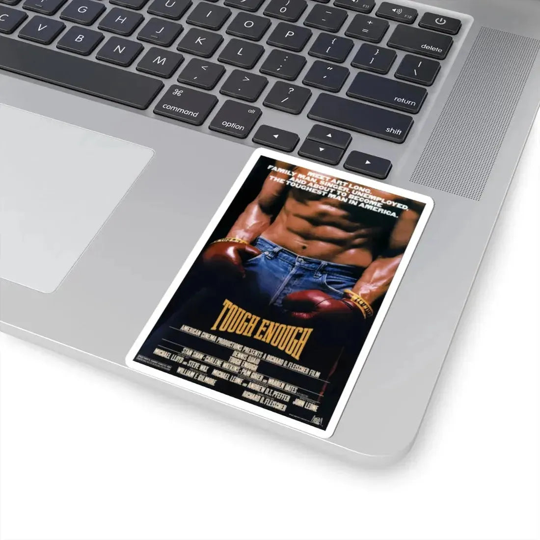 Tough Enough 1983 Movie Poster - STICKER Vinyl Kiss-Cut Decal - The Sticker Space