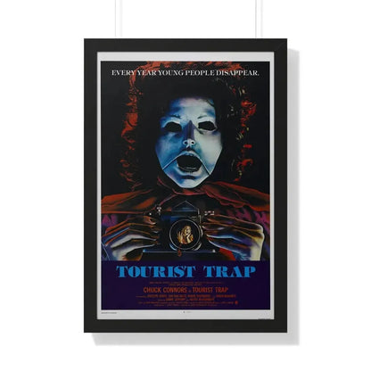TOURIST TRAP 1979 - Framed Movie Poster 20" x 30" Black - The Sticker Space