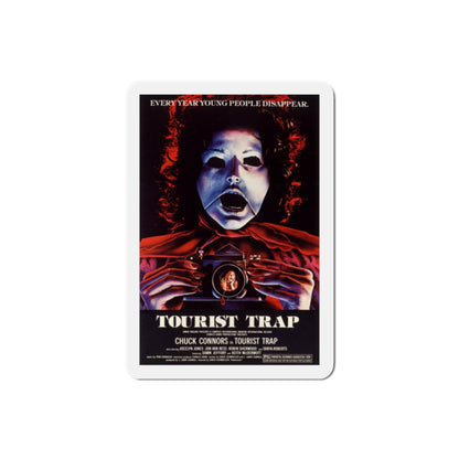 Tourist Trap 1979 Movie Poster Die-Cut Magnet-2" x 2"-The Sticker Space