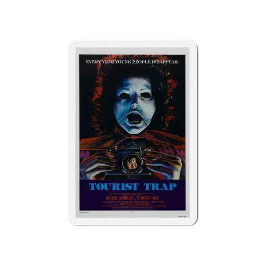 TOURIST TRAP 1979 Movie Poster - Refrigerator Magnet 6 Inch - The Sticker Space
