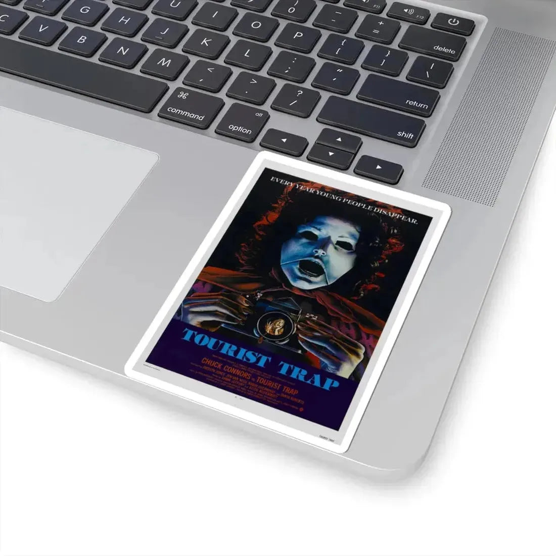 TOURIST TRAP 1979 Movie Poster - STICKER Vinyl Kiss-Cut Decal - The Sticker Space