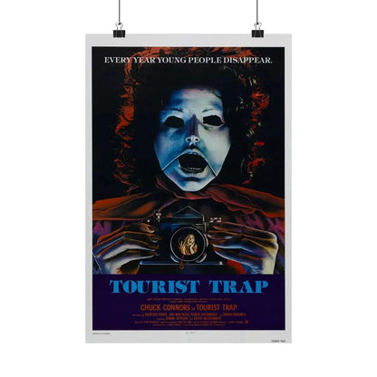 TOURIST TRAP 1979 - Paper Movie Poster 12″ x 18″ Matte - The Sticker Space