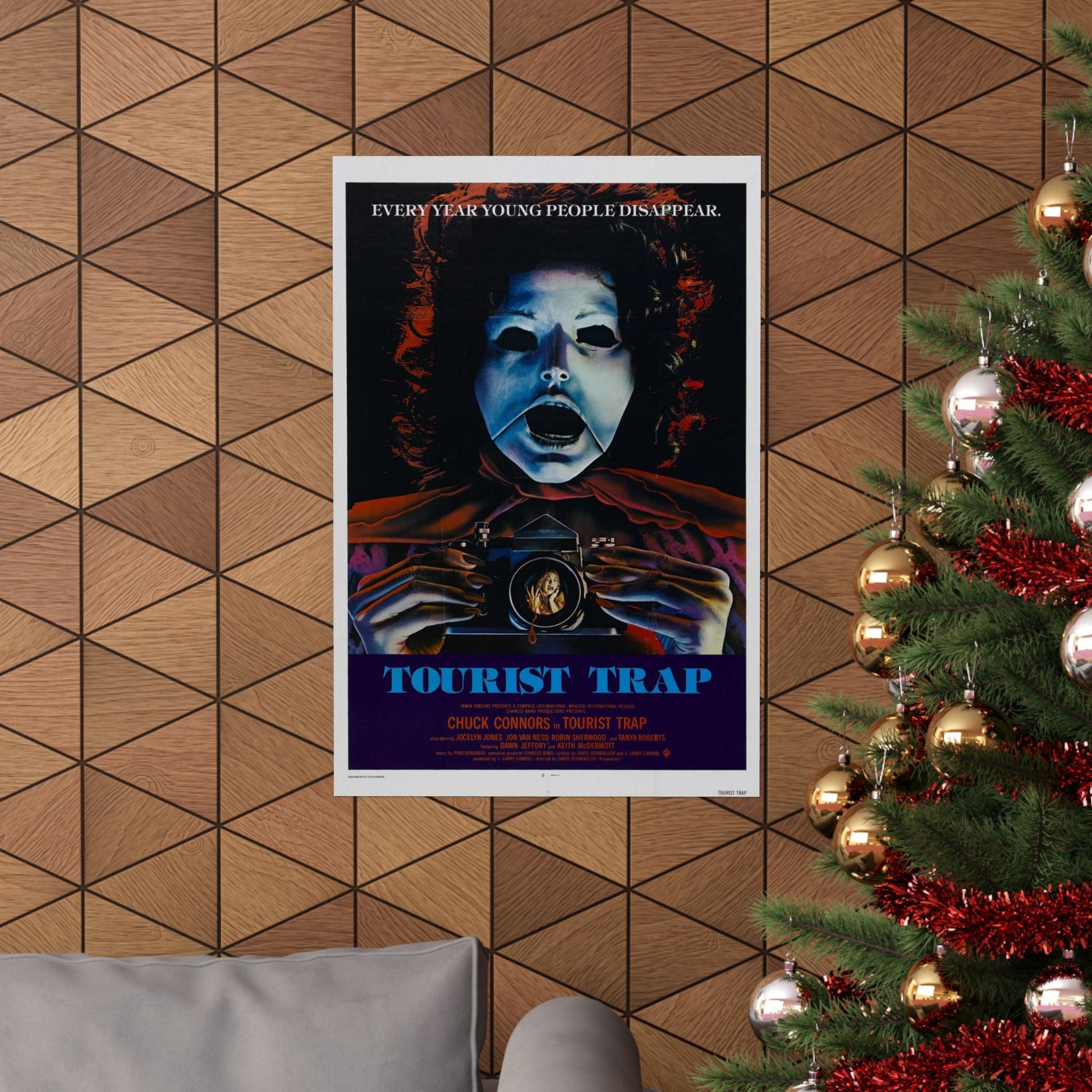 TOURIST TRAP 1979 - Paper Movie Poster-The Sticker Space