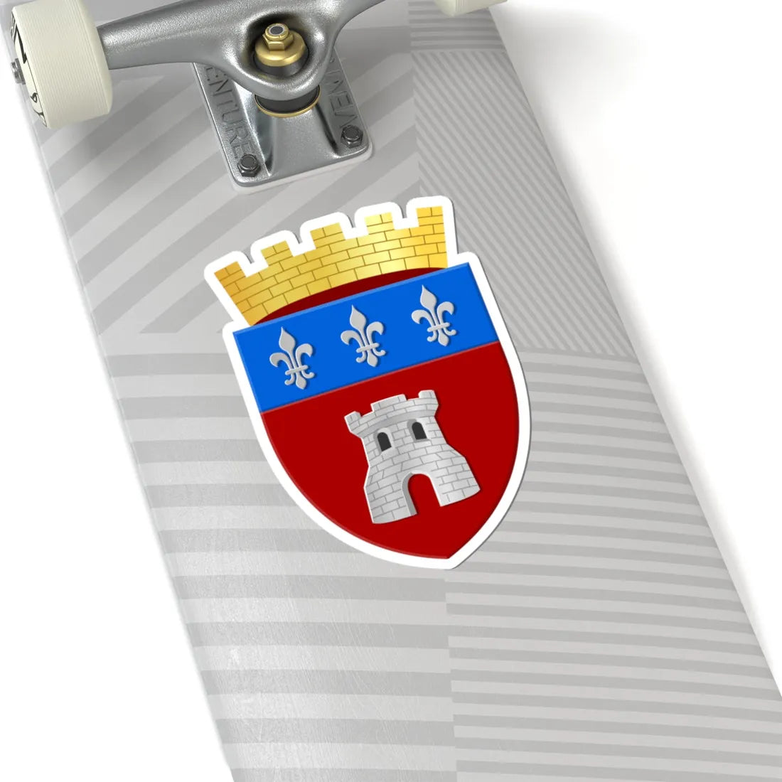 Tournai wapen (Belgium) (Coat of Arms) STICKER Vinyl Kiss-Cut Decal - The Sticker Space