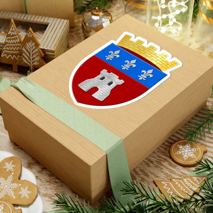 Tournai wapen (Belgium) (Coat of Arms) STICKER Vinyl Kiss-Cut Decal - The Sticker Space